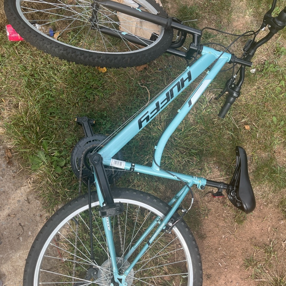 Huffy Teal Mountain Bike